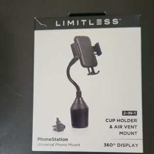 Black PhoneStation 2-in-1 Mount